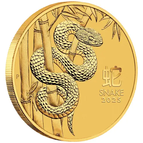 2026 10oz Australian Perth Mint Gold Lunar Series III: Year of the Snake (3)