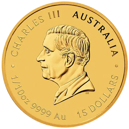 2027 1/10 oz Australian Perth Mint Gold Lunar Series III: Year of the Goat