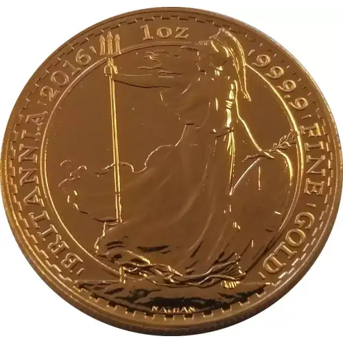 Any Year 1oz British Gold Britannia - 9999 (2013-present)